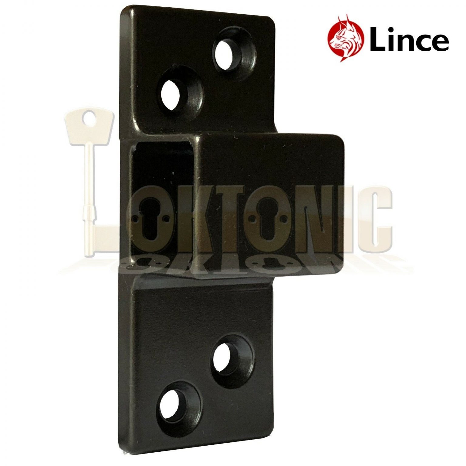 Lince Weld High Security Heavy Duty Euro Gate Slide Bolt Lock Wrought