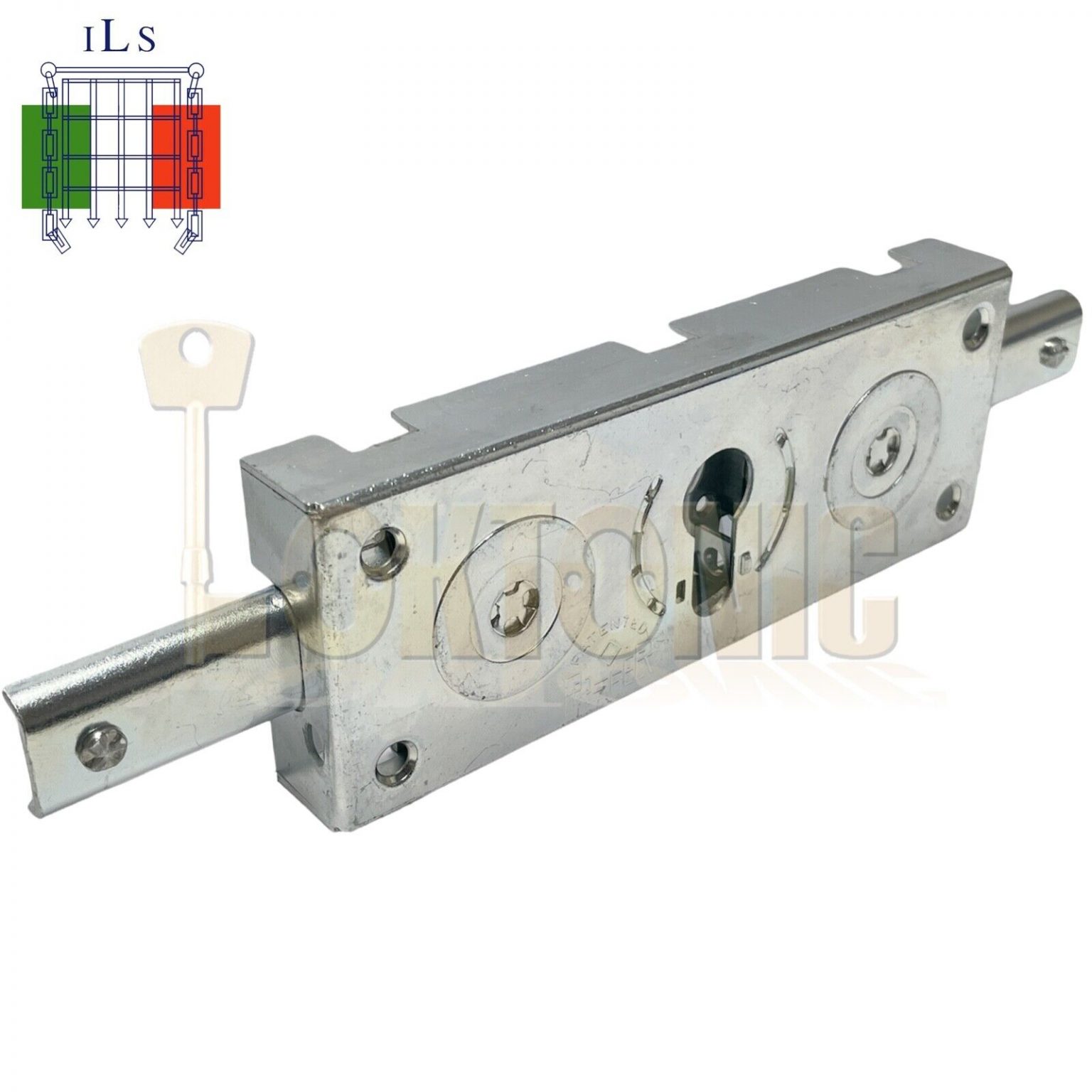 Euro Heavy Duty Centre Roller Shutter Garage Door Lock Loktonic