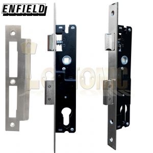 Enfield 20mm Backset Narrow Stile Shed Gate Garage Mortice Euro Sash lock case