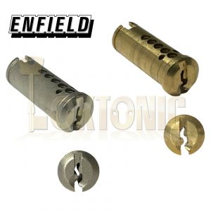 Enfield MR GEGE Replacement Spare Cylinder Cores Plug 5 Pin Nickel or Brass