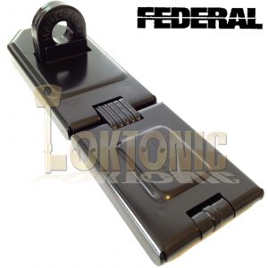Federal FD1076 Super High Security Steel Garage Shed Van Gate Hasp And Staple