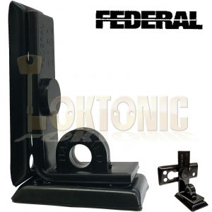 Federal FD2050 High Security Hasp & Staple - Solid Steel 90° right Angle Bend