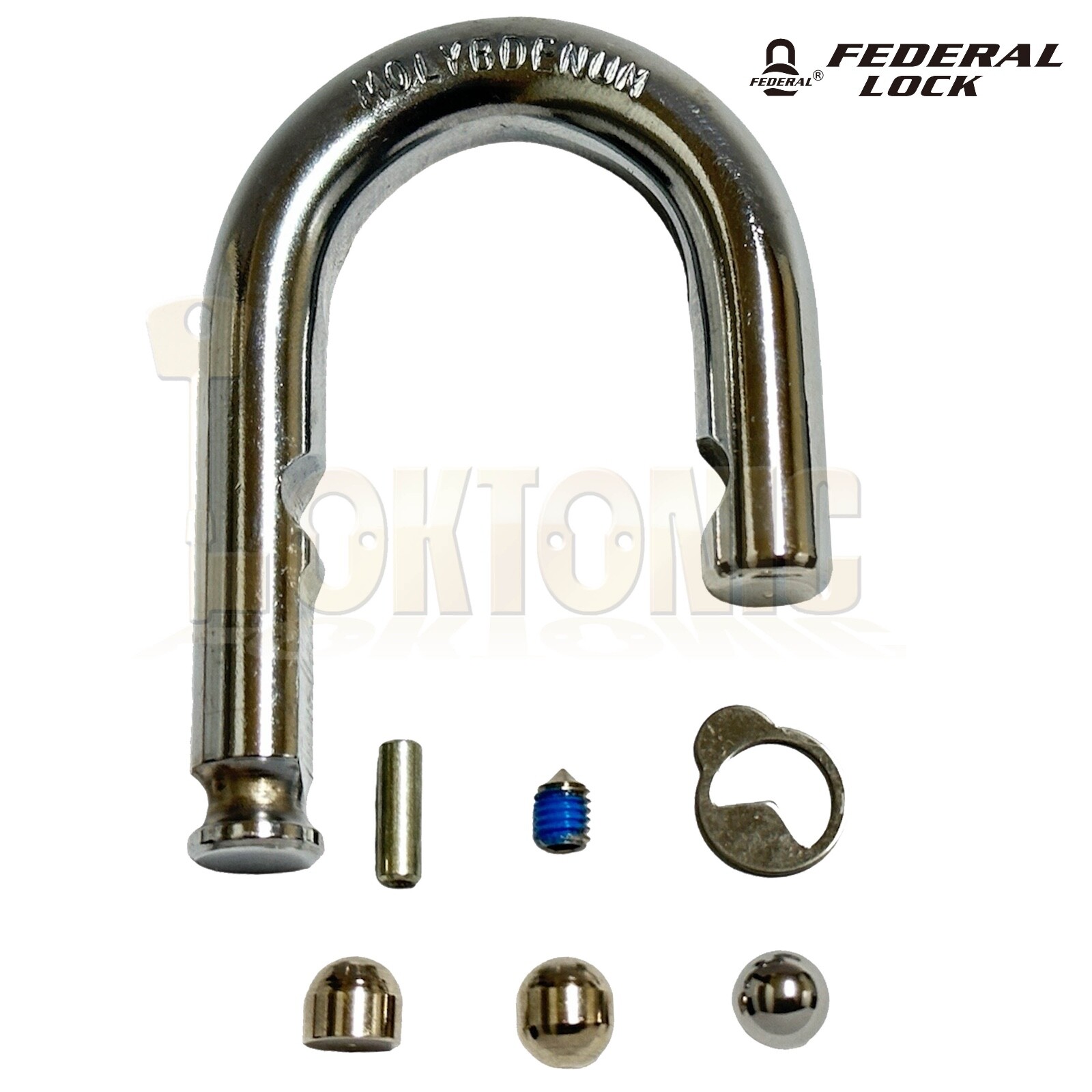Federal FD730 Padlock 1" Shackle Replacement Repair Service Pack Kit - Image 3