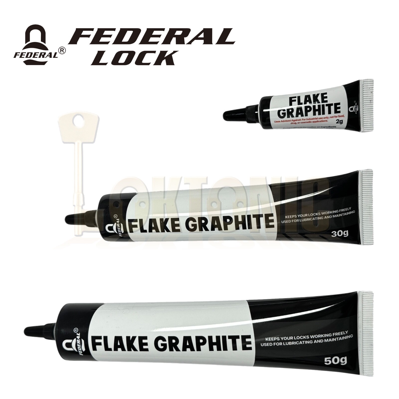 Federal™ Graphite Powder Lubricant For High Security Euro Locks & Cylinders - Image 3