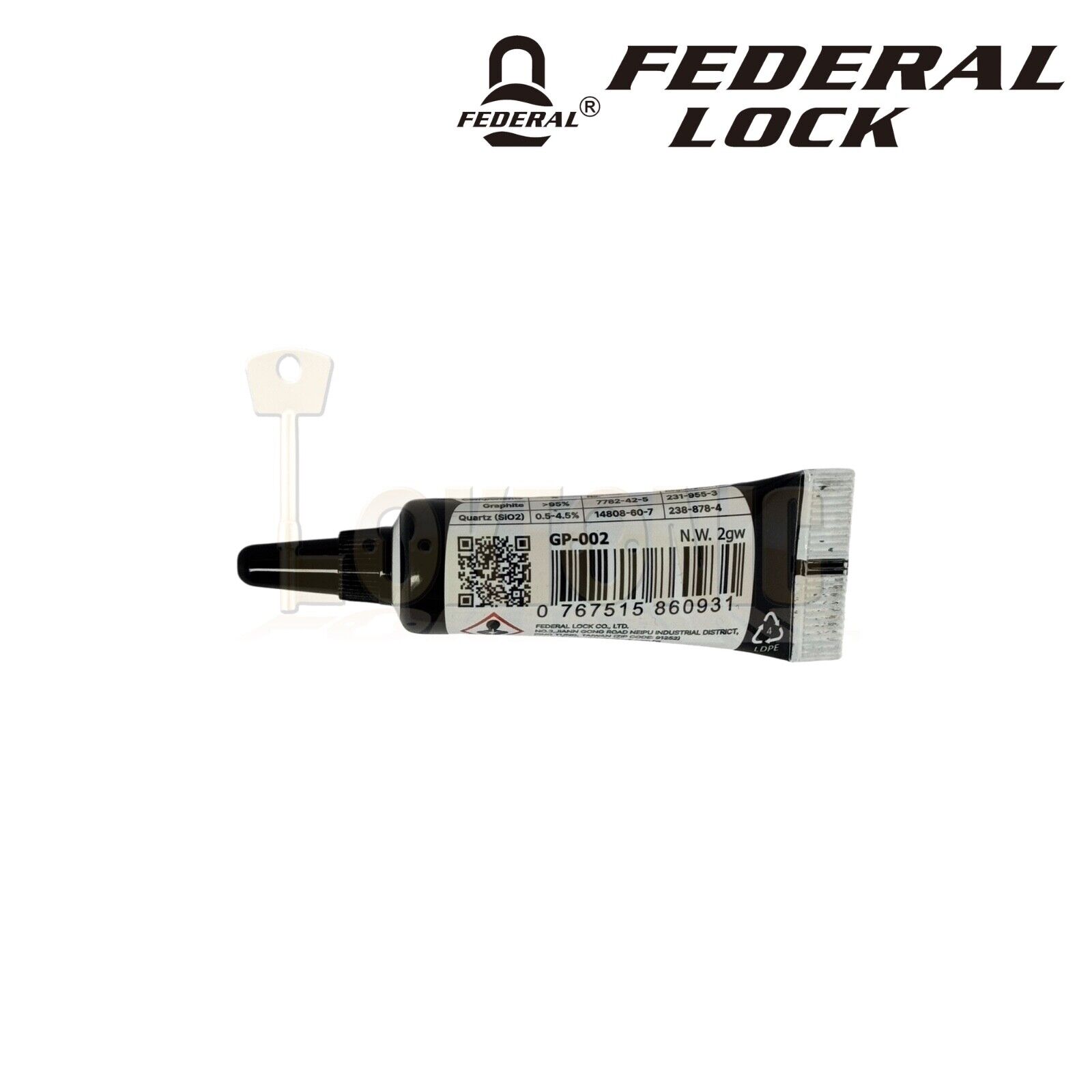 Federal™ Graphite Powder Lubricant For High Security Euro Locks & Cylinders - Image 8