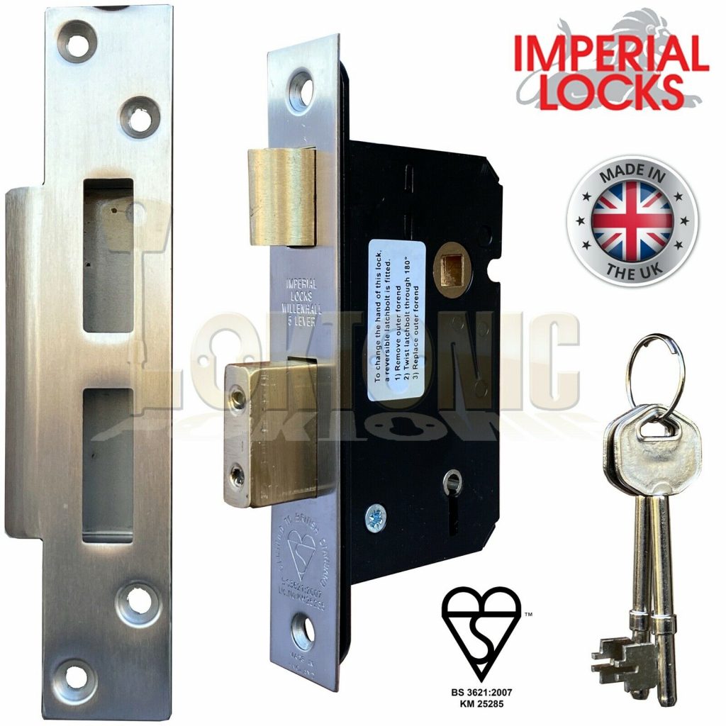 Imperial Lock BS362 British Standard Heavy Duty 5 Lever Mortice ...