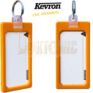 Kevron Pack10 Orange Large Premier Hotel Key Tags Garage School Car Show Locker