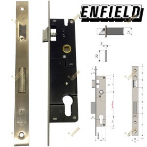 Enfield Euro Mortice Door Sash Lock Body Profile Narrow Case 20mm 25mm 30mm D726