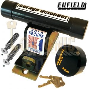 Enfield Up And Over Security Garage Door Defender Secure Quad Bikes Motorcycles