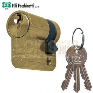 Facchinetti Half Euro Garage Van Door Roller Shutter Key Switch Cylinder Lock