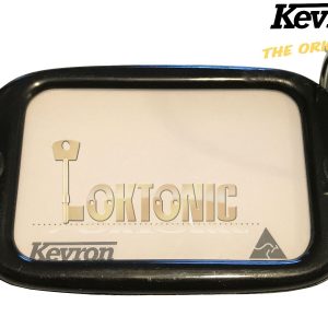 Kevron Pack10 Black Large Hotel Key Tags Garage School Car Show Room Locker Shed