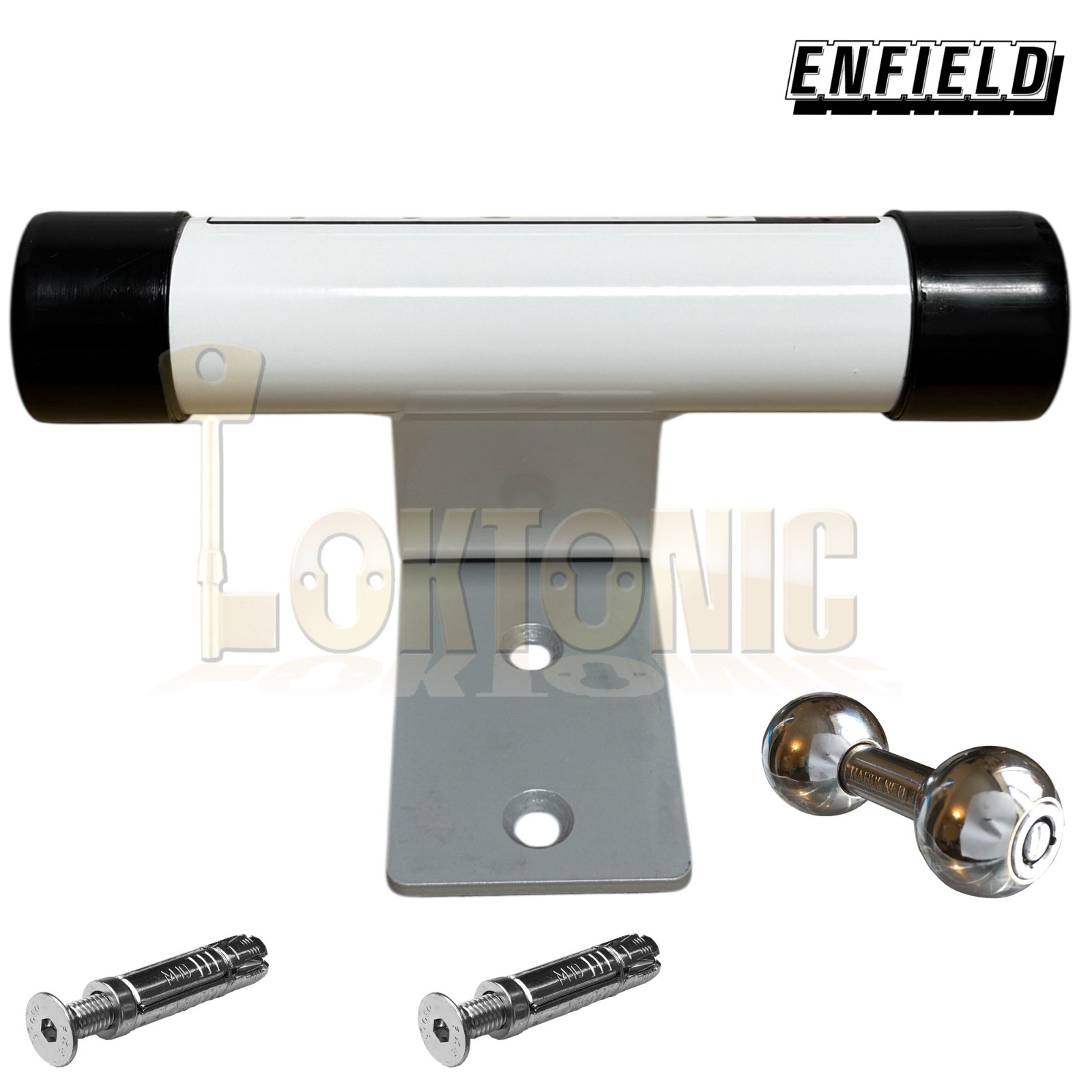 Enfield Security Garage Door Defender Up And Over Quad Bike Motorcycles Stop Bar - Image 3