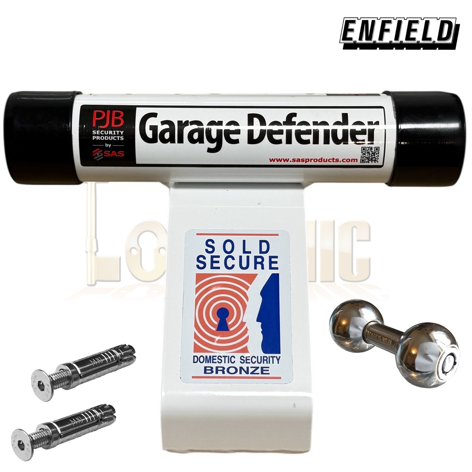 Enfield Security Garage Door Defender Up And Over Quad Bike Motorcycles Stop Bar - Image 4