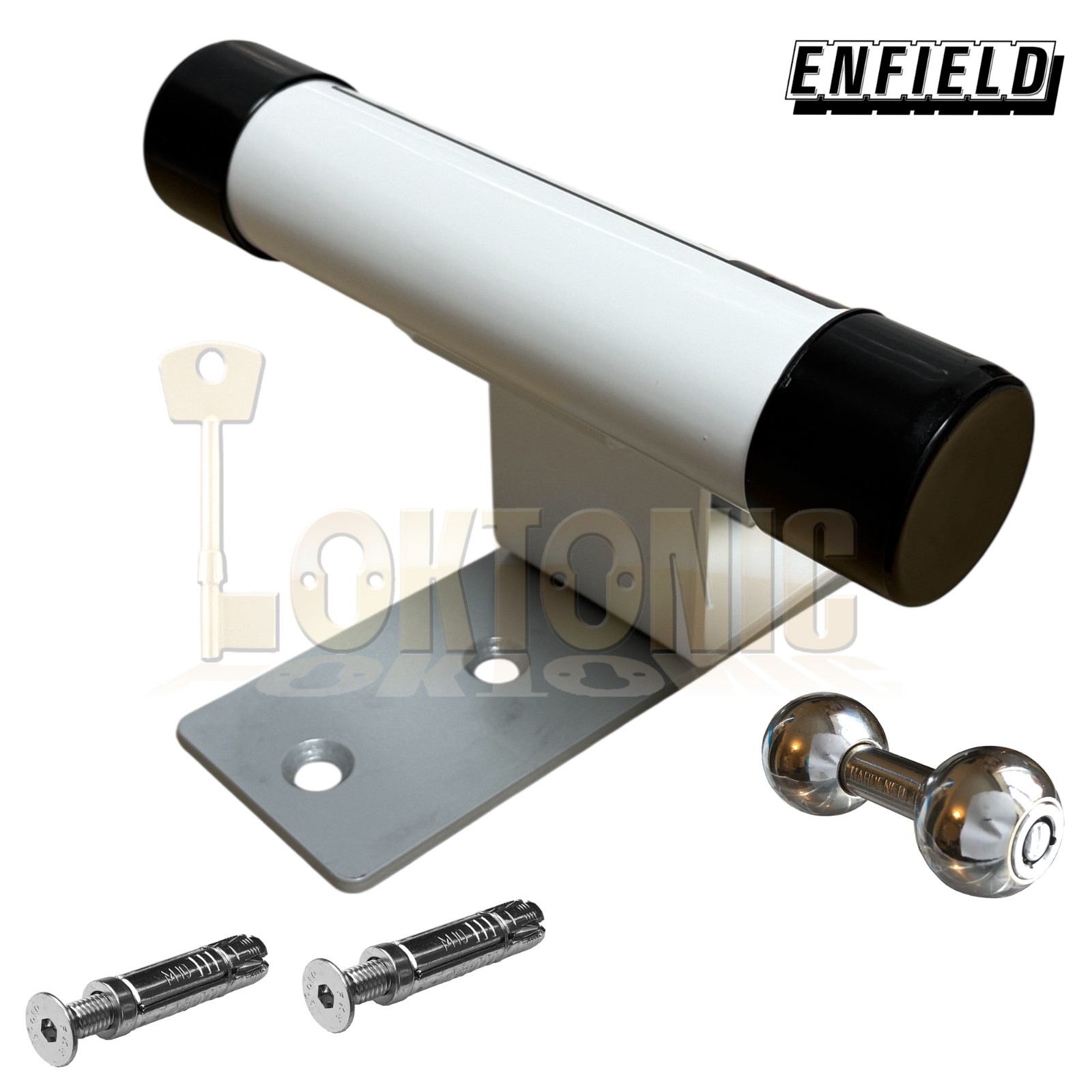 Enfield Security Garage Door Defender Up And Over Quad Bike Motorcycles Stop Bar - Image 5