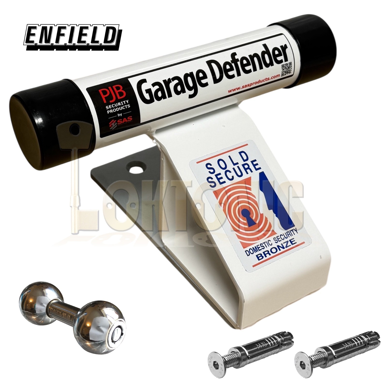Enfield Security Garage Door Defender Up And Over Quad Bike Motorcycles Stop Bar - Image 6