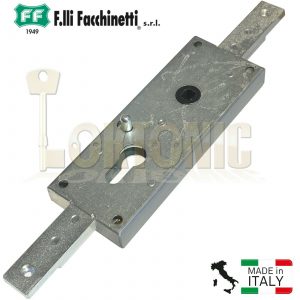 Facchinetti Euro Lockcase Up and Over Garage Door lock Unlock Lever 8mm Spindle