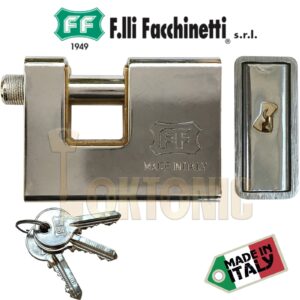 Facchinetti FF8370 Fully Armoured Container Steel Roller Shutter Garage Padlock