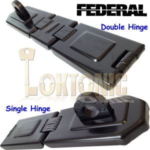 Federal High Security Garage Shed Van Hasp And Staple FD1075 1085