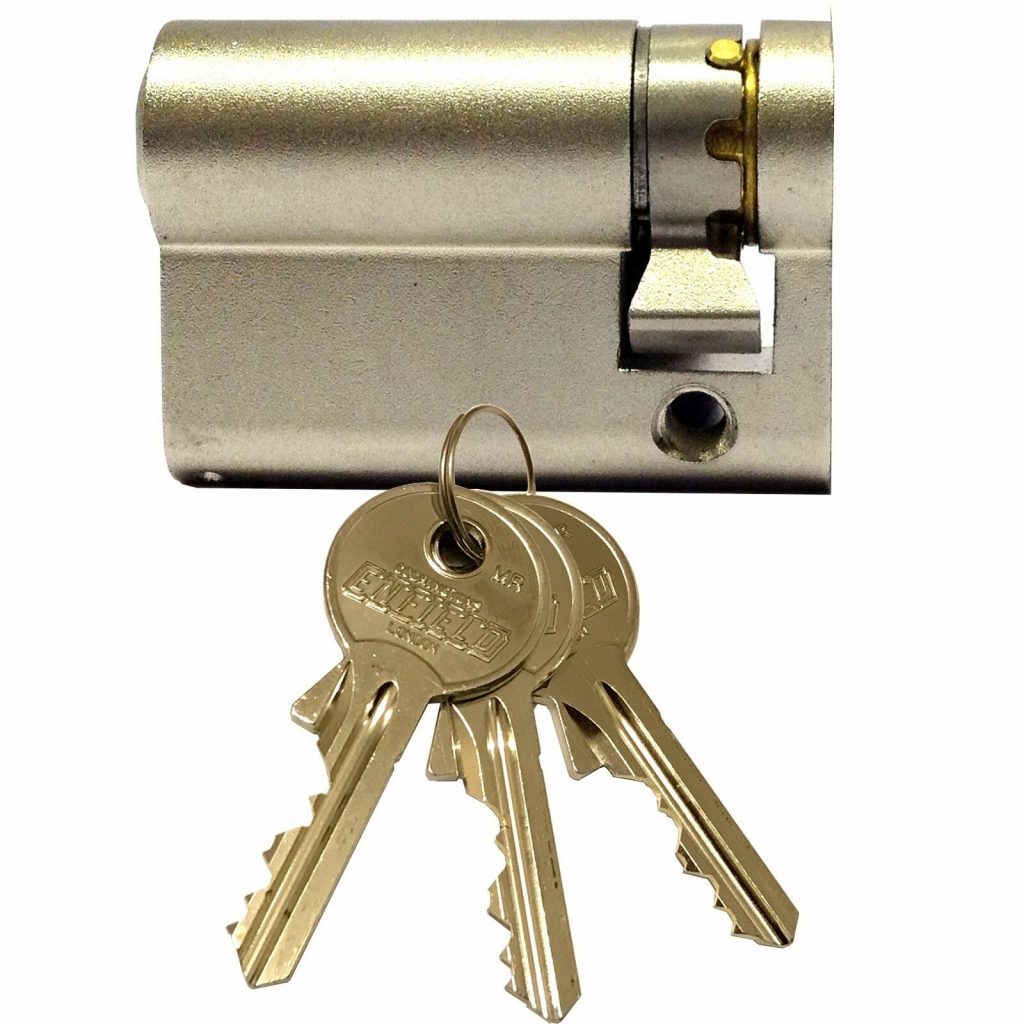 Enfield Replacement Cardale Garage Door Euro Cylinder Lock Barrel 40mm