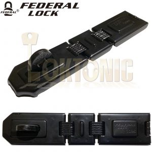 Federal FD1085 High Security Steel Hasp & Staple Garage Shed Van Gates