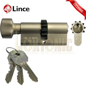 Lince Security Euro 10 Cog Thumb Turn Cylinder 35-35mm To Suit Mul T lock