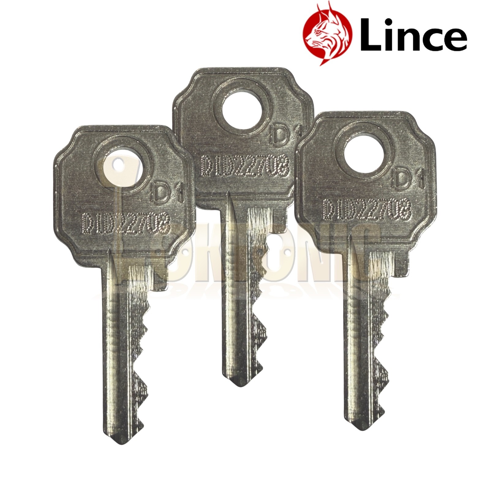 Lince Small Double Oval 53mm Satin Brass Cylinder Lock Barrel - Image 5