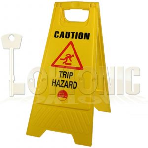 Professional Caution A-Frame Safety Warning Sign Trip Hazard 610 x 300 x 30