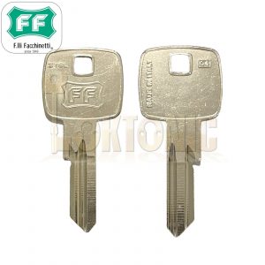 Facchinetti Genuine 0.4 Key Blanks To Suit F8370-F8390 Rectangular Brass Padlock