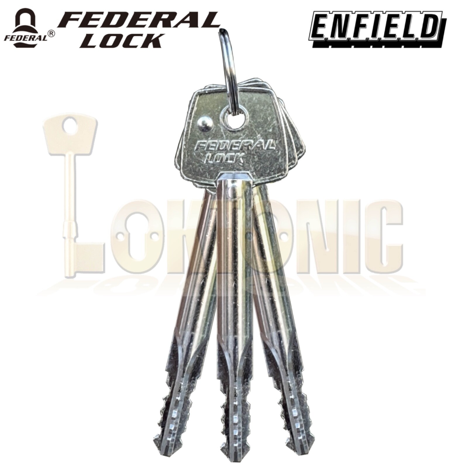 Federal Enfield Up And Over Garage Door Bolts Locks High Security Mk15 2025 - Image 6