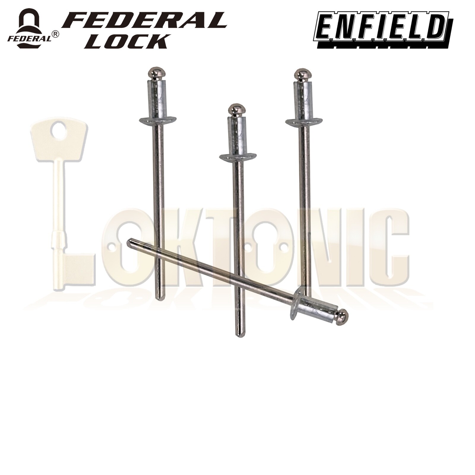 Federal Enfield Up And Over Garage Door Bolts Locks High Security Mk15 2025 - Image 9