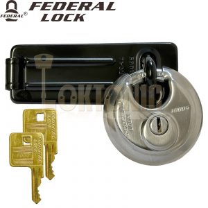 Federal FD1000s - FD1065 Stainless Steel Padlock & Hasp Shed Gates