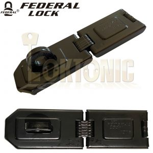 Federal FD1075 High Security Steel Garage Shed Van Gate Hasp And Staple