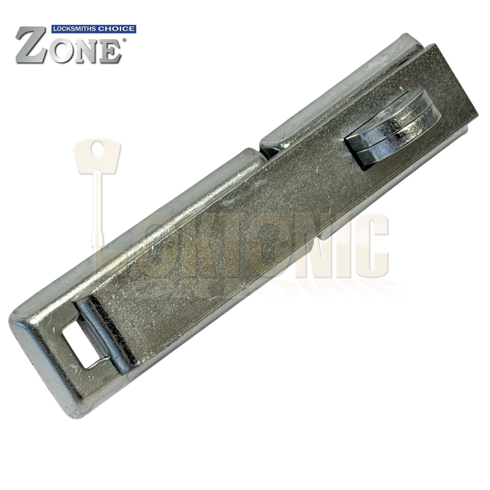 Federal High Security Shed Van Door Gate Lock Bracket Hasp Staple Padlock Combo - Image 12