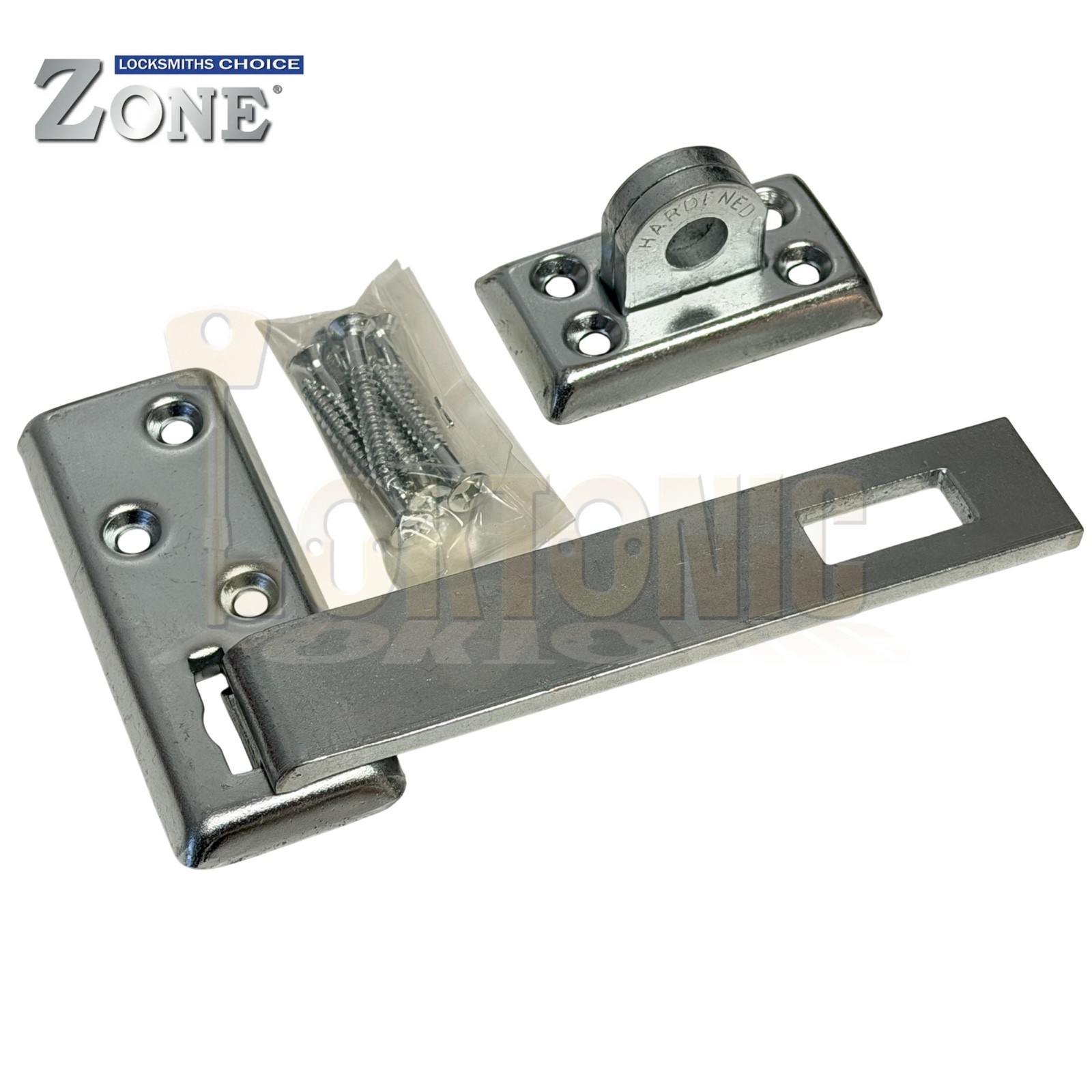 Federal High Security Shed Van Door Gate Lock Bracket Hasp Staple Padlock Combo - Image 4