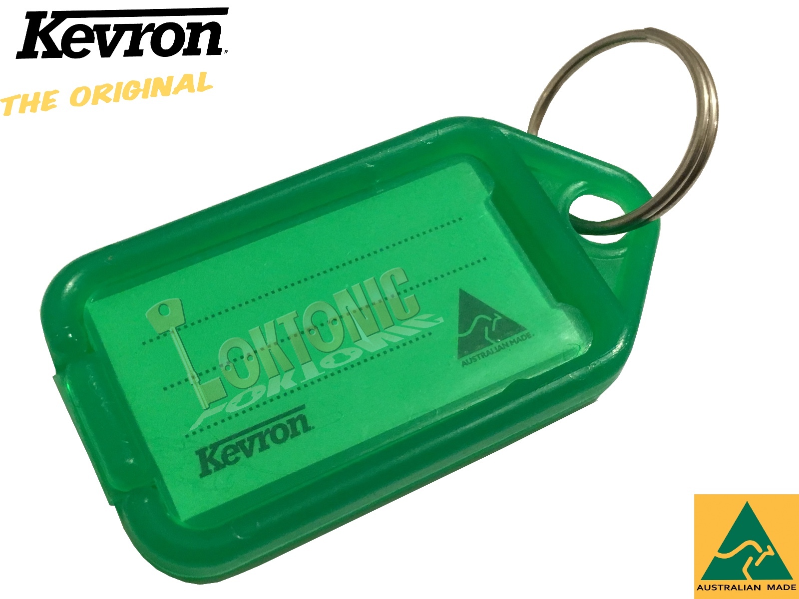 Kevron Pack 10 ID5 100% Genuine Plastic Clicktag Label Key Tag 5 X Colours - Image 6
