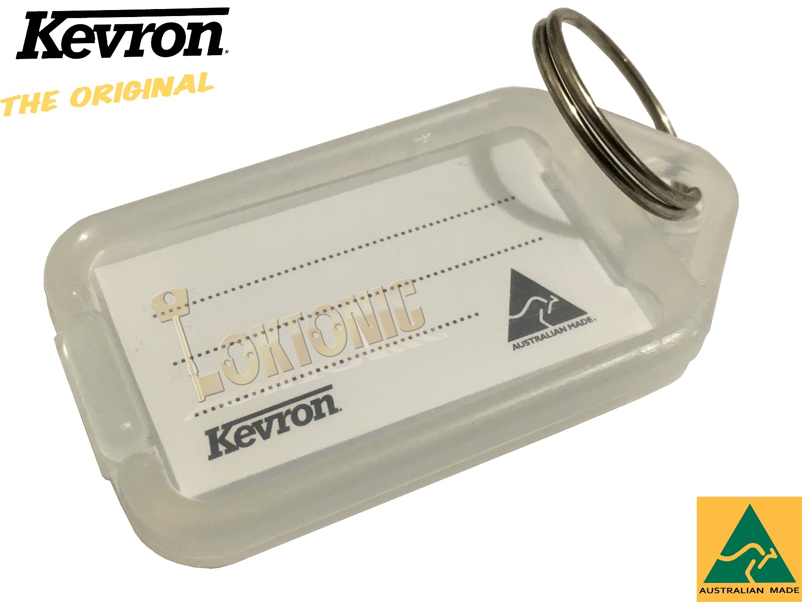 Kevron Pack 10 ID5 100% Genuine Plastic Clicktag Label Key Tag 5 X Colours - Image 7