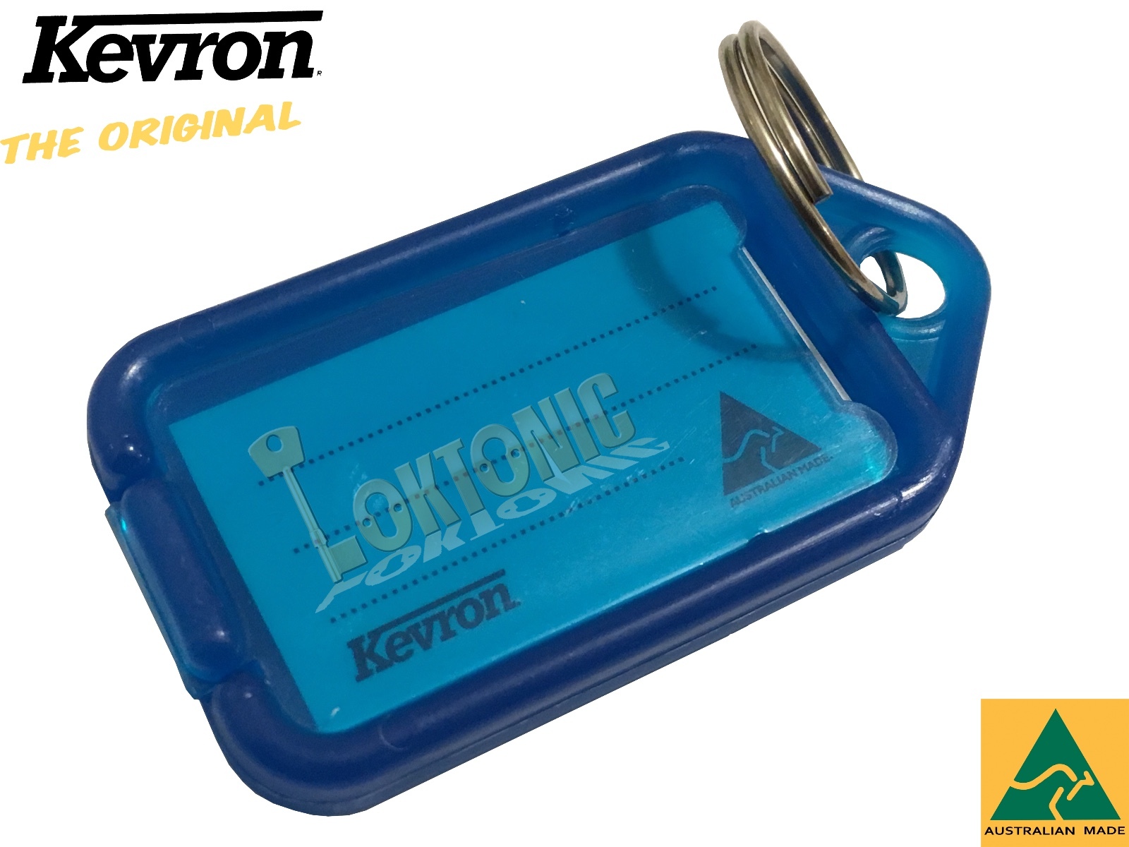 Kevron Pack 10 ID5 100% Genuine Plastic Clicktag Label Key Tag 5 X Colours - Image 5
