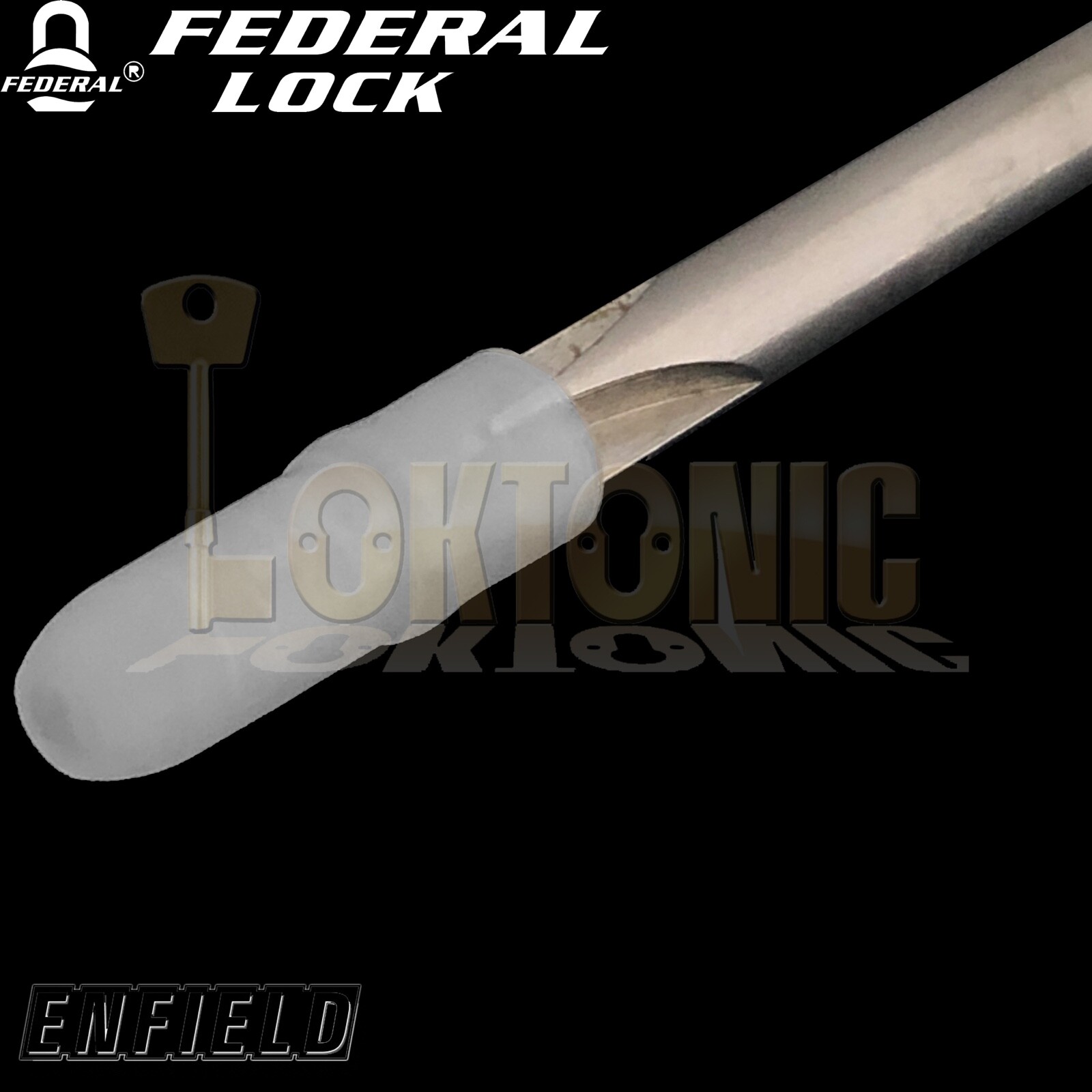 Enfield 2 x D613 Spare Garage Door Bolt Key Caps Pocket Protectors - Image 6