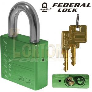 Federal 200A 50mm High Security Weather Resistant Solid Aluminium Padlock