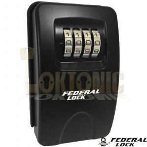 Federal Outdoor High Security Home Wall Mounted Combination Key Safe Lock Box