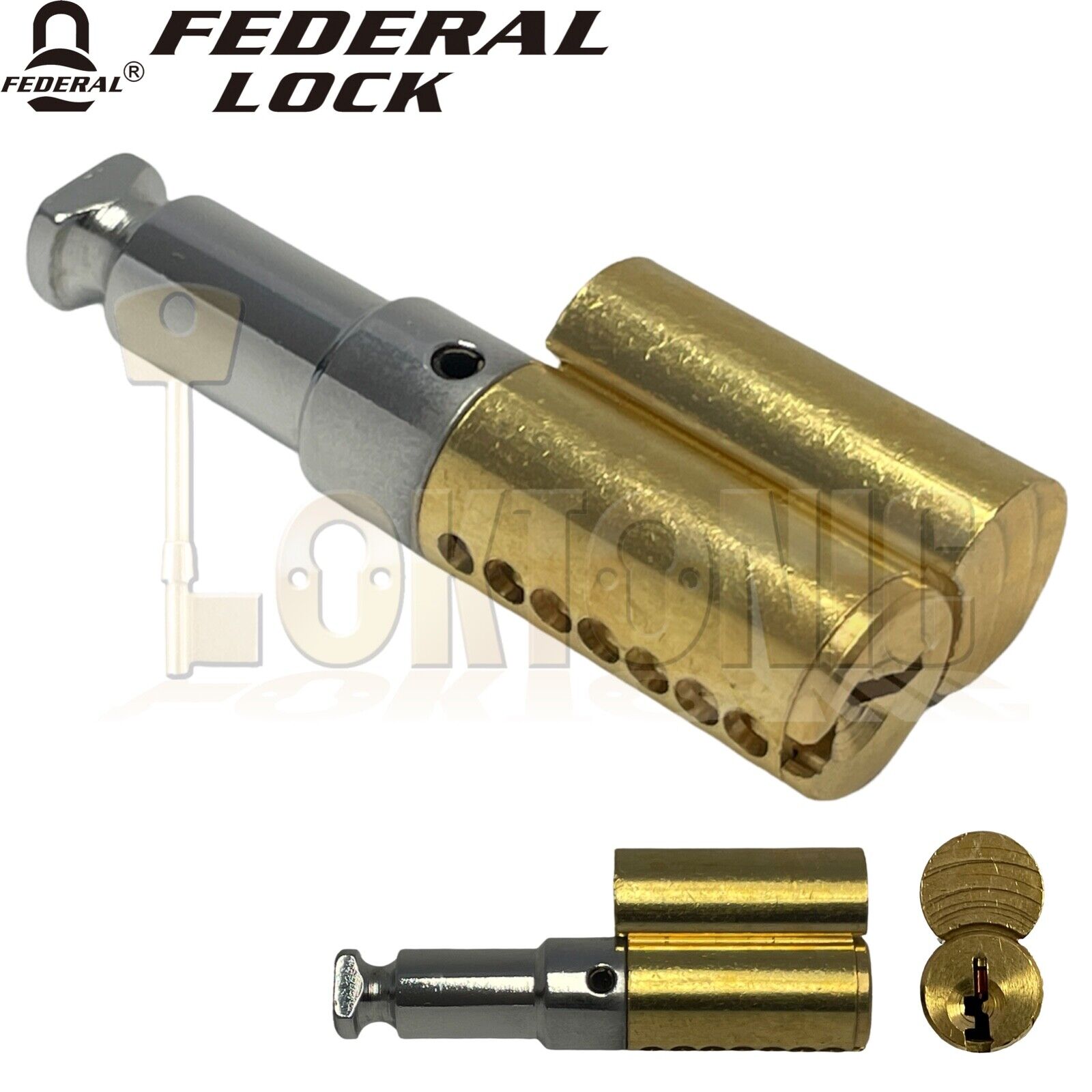 Federal Replacement FDCU6-O Unassembled Cylinder Core Fit Federal S400 Puck lock