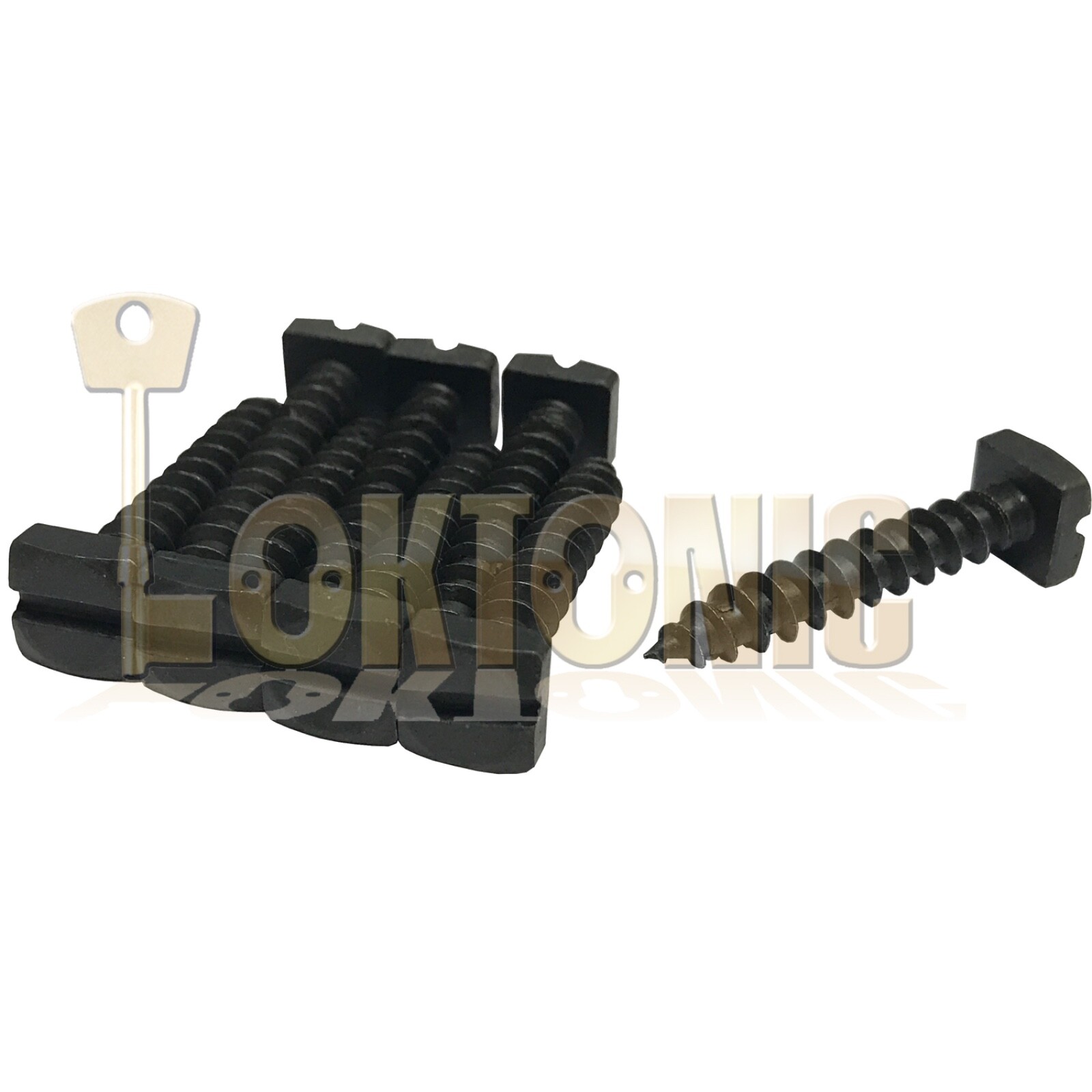 Lince Bronze High Security Heavy Duty Rim Gate Shed Garage Sliding Bolt Lock - Image 5