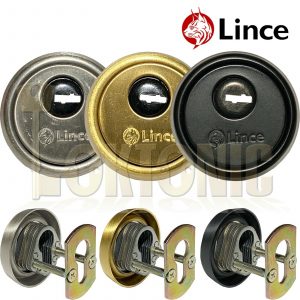 Lince High Security Euro Cylinder Escutcheon Keyhole Cover Plate Van Doors