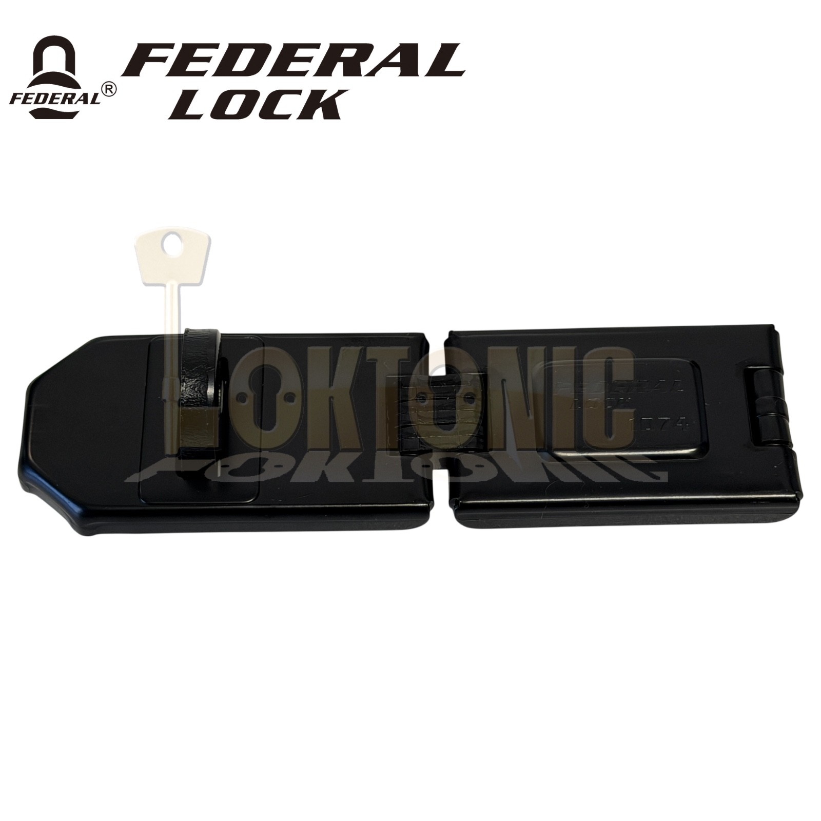 Federal FD1074 High Security Steel Garage Shed Van Gate Hasp And Staple - Image 8