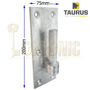 Variation-of-Pair-Galvanised-Heavy-Gate-Field-Hook-On-Plate-Hinge-Screws-12-16-19mm-O-Pin-324245383607-20b6