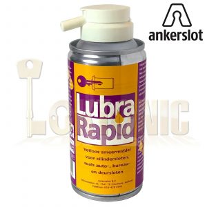Anker Lubra Rapid Lubricant Spray For Cylinder Door Locks Desk And Car Locks