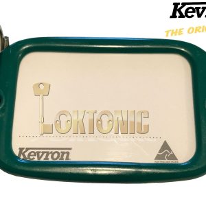 Kevron Pack10 DK Green Large Hotel Key Tags Garage School Show Room Lockers Shed