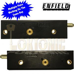 Enfield D613 Garage Door Bolts Locks Multiple Pairs All Working On The Same Key