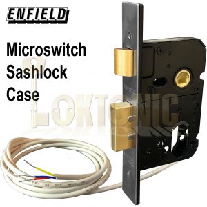 Enfield Mortice D735D Microswitched Dual Profile Shunt Euro Oval Cylinder Sashlock Lock Case