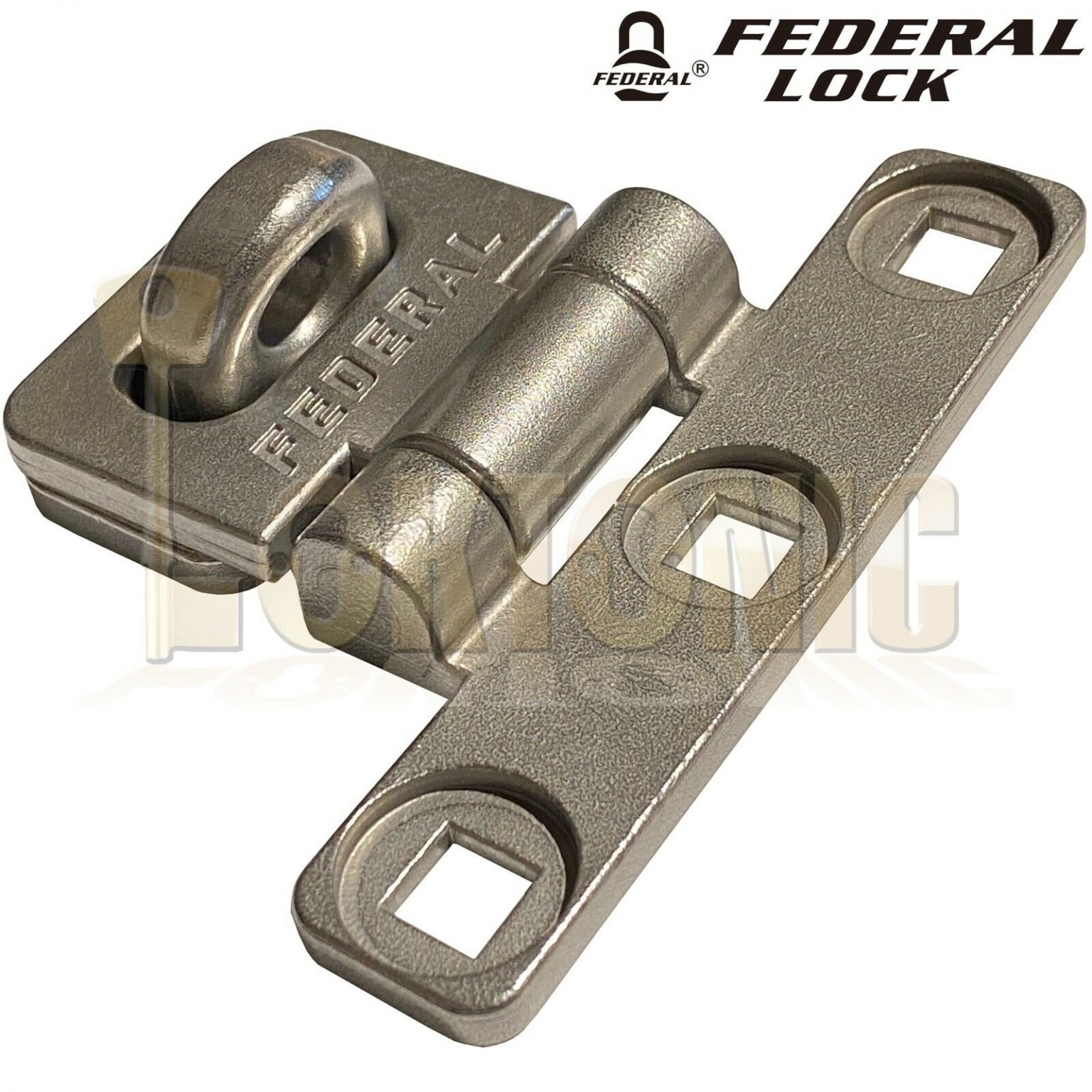 Federal FD701 Heavy Duty T-Shape Stainless Steel Van Shed Garage Hasp ...